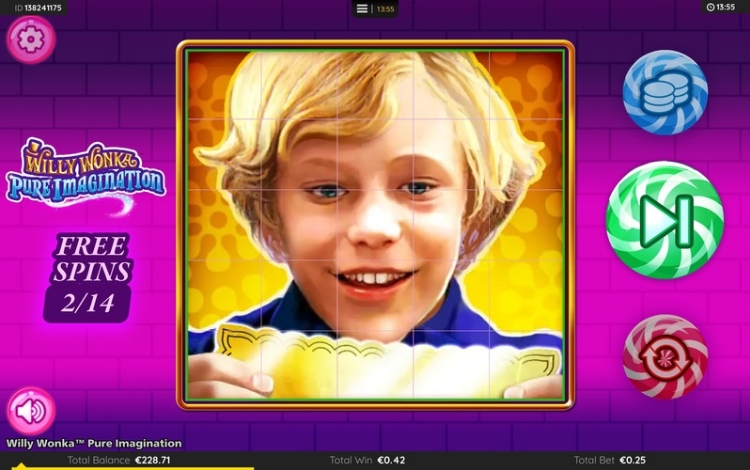 Willy Wonka Pure Imagination Bonus