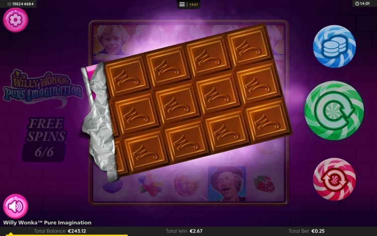 Willy Wonka Pure Imagination Chocolade