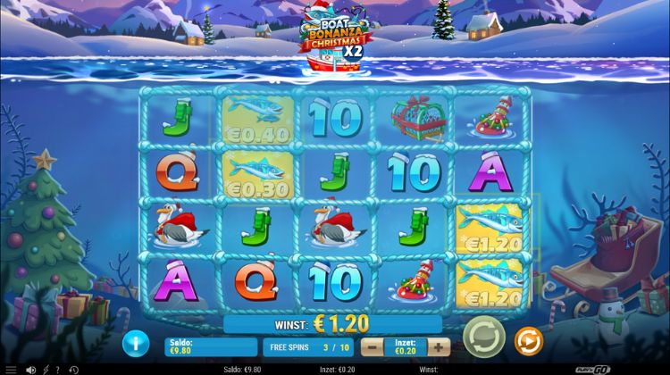 Boat Bonanza Christmas Free Spins Bonus