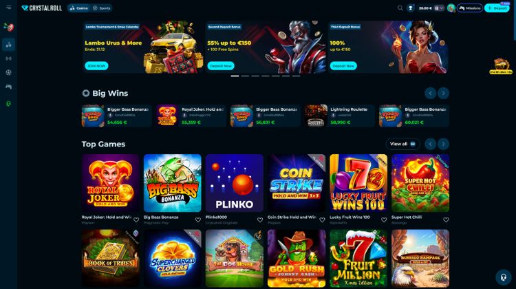 CrystalRoll Casino Betrouwbaar
