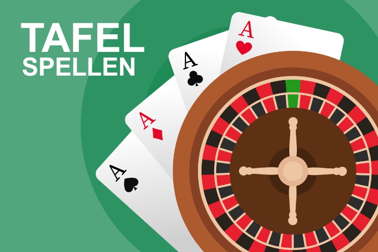 Tafel Spellen bij Casino's
