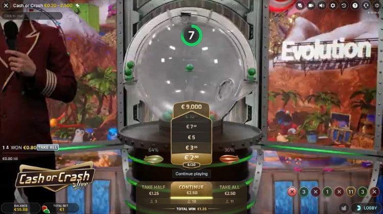 Beste Cash or Crash Strategie