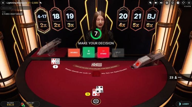 Beste Lightning Blackjack Strategie