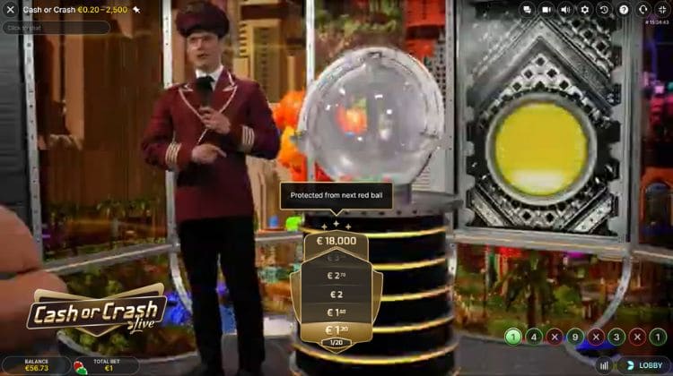 Cash or Crash Gouden Bal