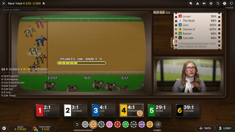 Race Track Inzet