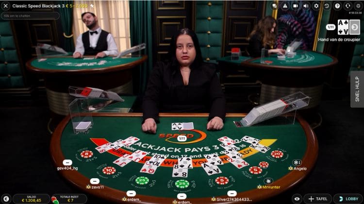 Speed Blackjack Speluitleg
