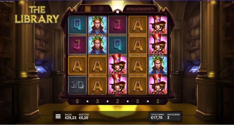 The Library Stack the Shelves Free Spins