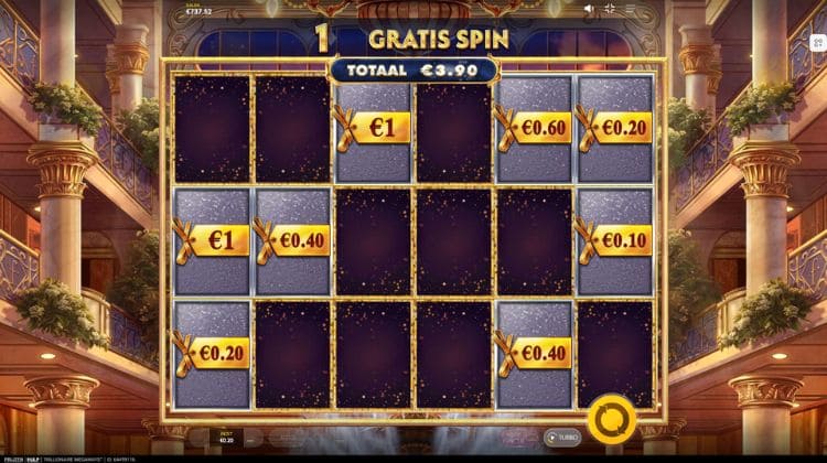 Trillionaire Megaways Hold and Respin Bonus
