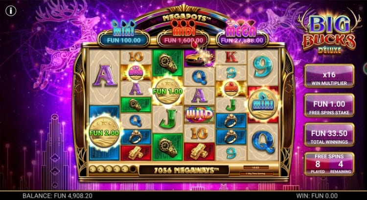 Big Bucks Deluxe Free Spins