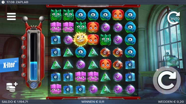 ELK Studios ZapLab Gameplay