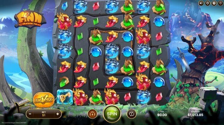 NetEnt Finn and the Dragon Tales Gameplay