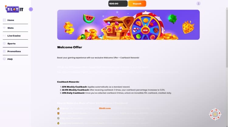 Slot It Promoties en Bonussen