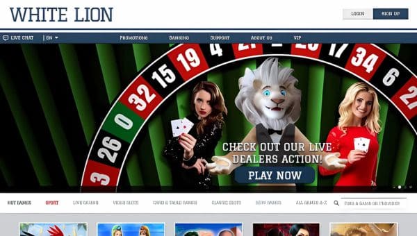 WhiteLion Bets Casino Betrouwbaar