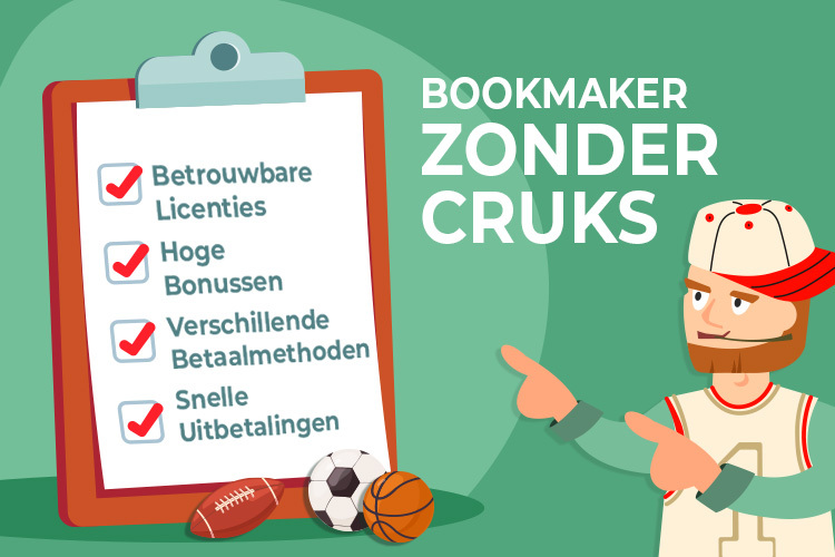 Bookmaker zonder Cruks