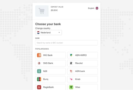 Casino Brite Betalen - Selecteer Bank