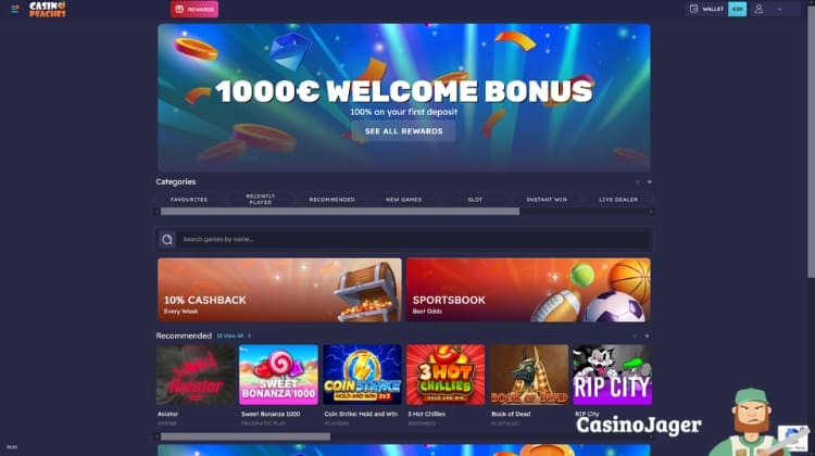 Casino Peaches Betrouwbaar