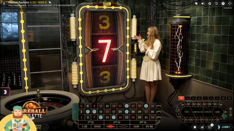 Fireball Roulette Fire Numbers