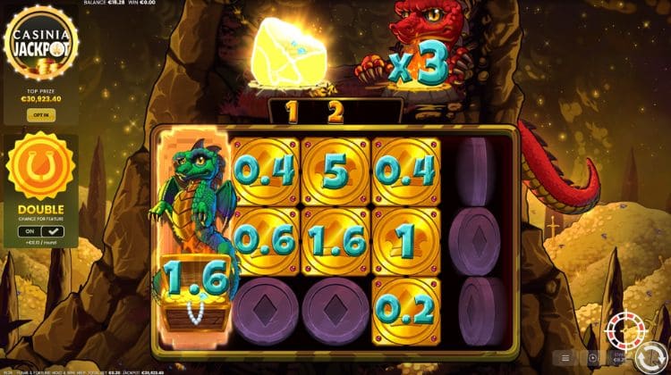 Flame & Fortune Hold & Win Bonus