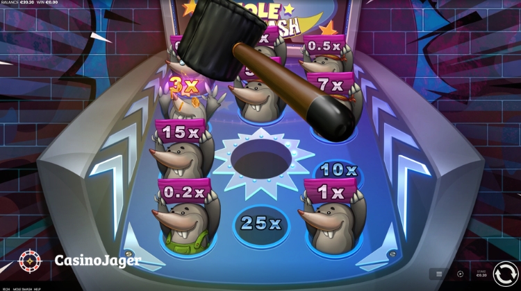 Octoplay Casino Mole Smash