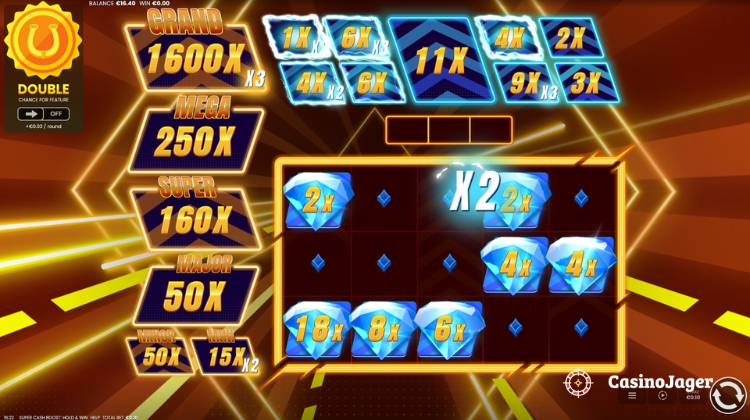 Super Cash Boost Hold & Win Bonus