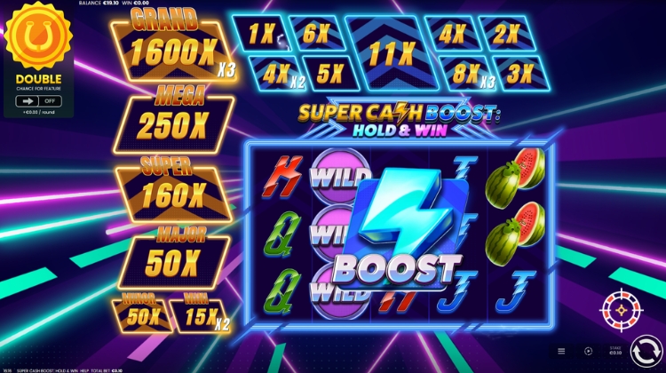 Super Cash Boost Hold & Win Booster