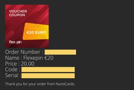 Betalen in het Flexepin Casino - Voucher Kopen