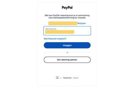 Casino met PayPal - Bevestig je Gegevens