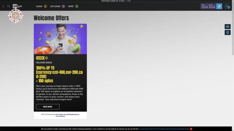 Hopa Promoties en Bonussen