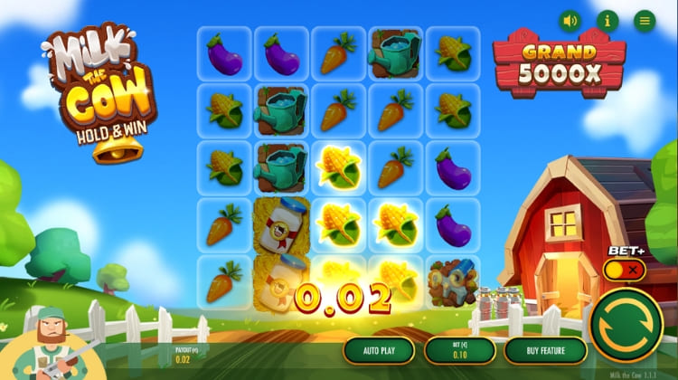 Thunderkick Milk the Cow Gameplay