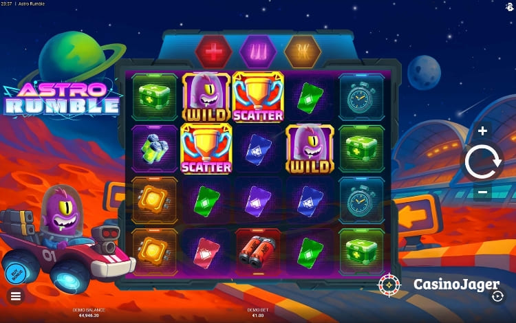 Bullshark Games Astro Rumble Gameplay