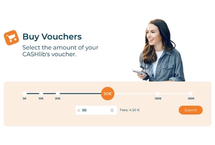 Gokken met CASHlib - Koop Voucher