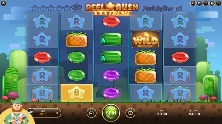 NetEnt Reel Rush XXXtreme Gameplay