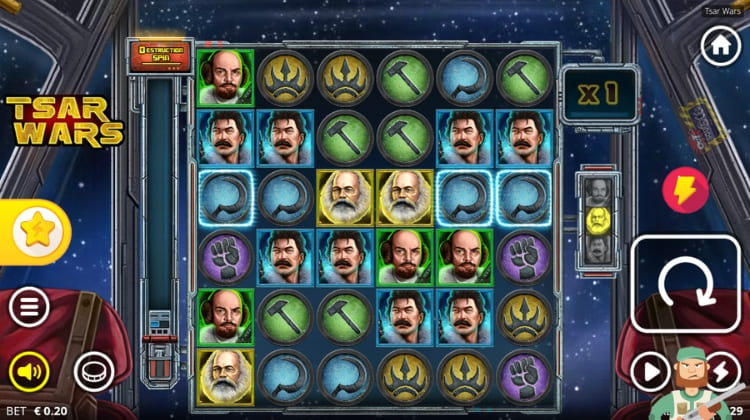 Nolimit City Tsar Wars Gameplay
