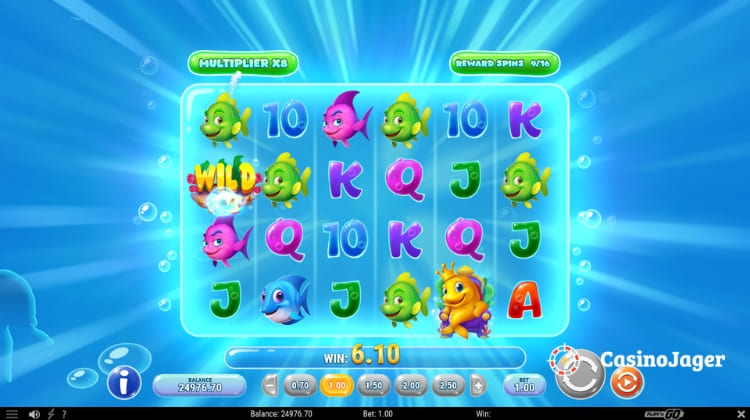 Bubblin' Riches Reward Spins