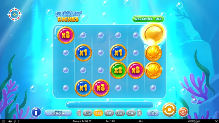 Bubblin' Riches Second Chance Respin