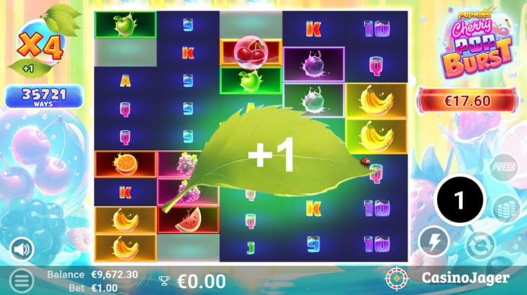 CherryPop Burst Free Spins Bonus