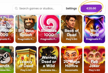 Gokken met Apple Pay - Gebruik Storting