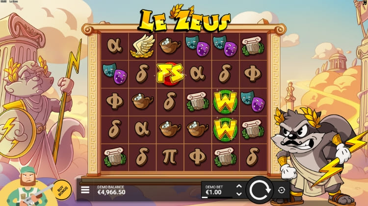 Hacksaw Gaming Le Zeus Gameplay