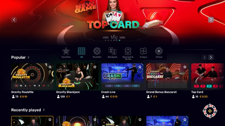 Iconic21 Live Casino Spelaanbod