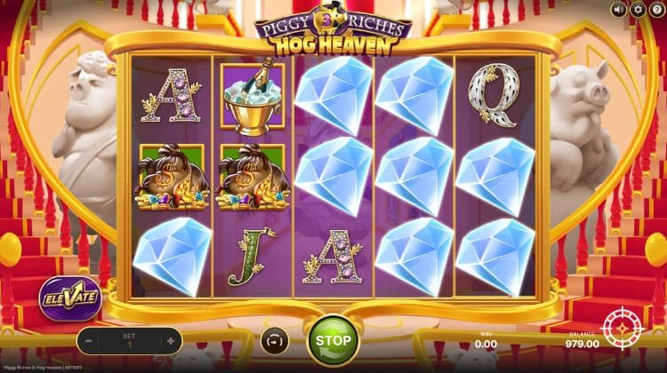 NetEnt Piggy Riches 3 Gameplay