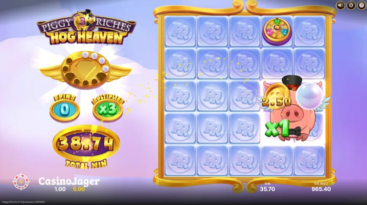 Piggy Riches 3 Hog Heaven Free Spins Bonus