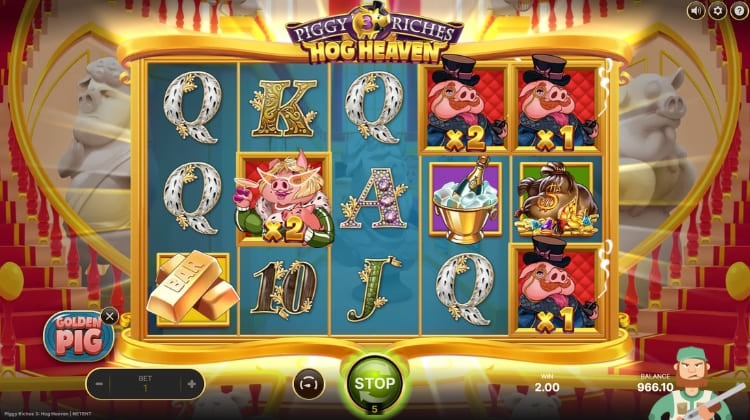 Piggy Riches 3 Hog Heaven Walking Wild Respins