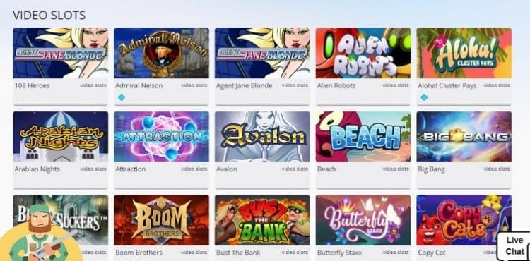 Turbo Casino Spelaanbod