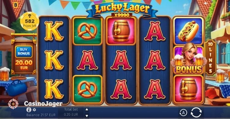 BGaming Lucky Lager X9990 Gameplay