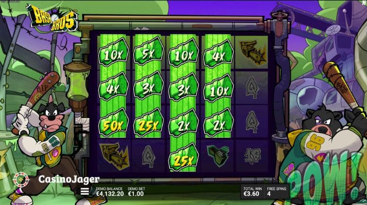 Bash Bros Cash Me Outside Free Spins