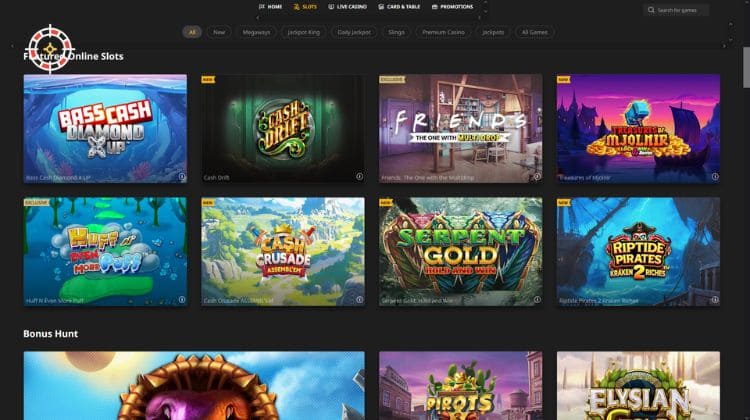Betfair Casino Spelaanbod