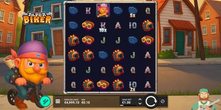 Bullshark Games Paper Biker Gameplay