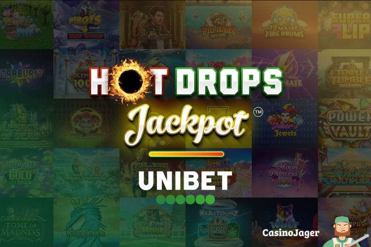 Hot Drops Jackpot van Unibet Gaat Live