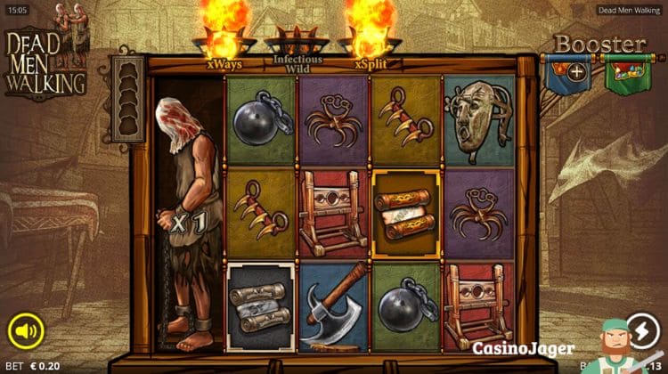 Nolimit City Dead Men Walking Gameplay