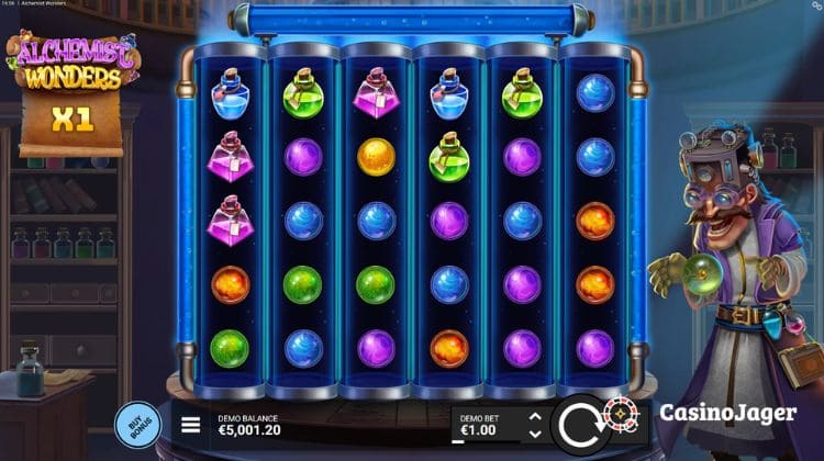 Now Now Gaming Alchemist Wonders Gameplay